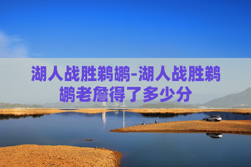 湖人战胜鹈鹕-湖人战胜鹈鹕老詹得了多少分