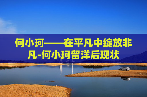 何小珂——在平凡中绽放非凡-何小珂留洋后现状