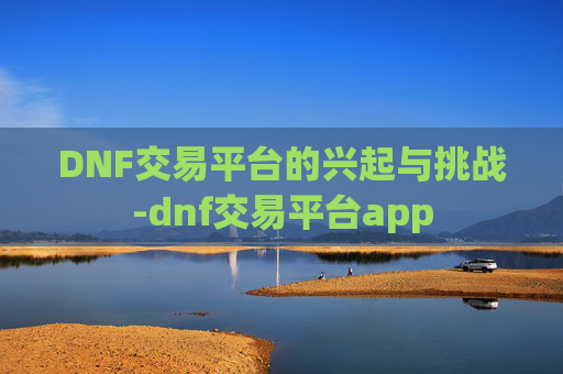 DNF交易平台的兴起与挑战-dnf交易平台app