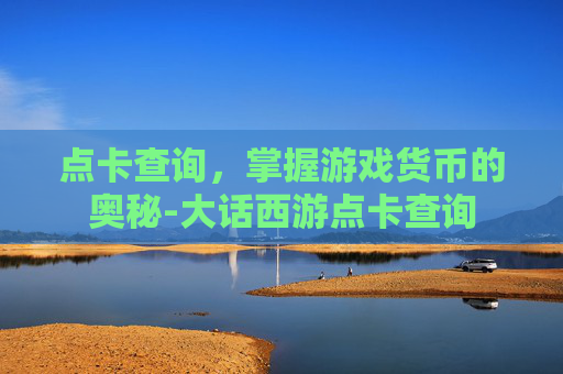 点卡查询，掌握游戏货币的奥秘-大话西游点卡查询