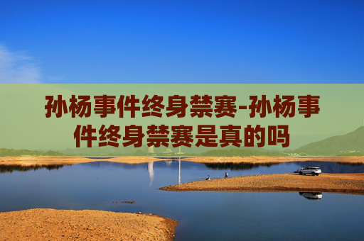孙杨事件终身禁赛-孙杨事件终身禁赛是真的吗