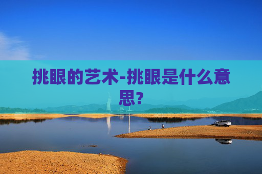 挑眼的艺术-挑眼是什么意思? 挑眼的艺术-挑眼是什么意思?