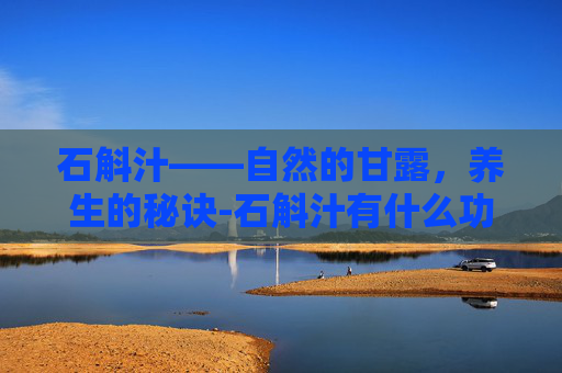 石斛汁——自然的甘露，养生的秘诀-石斛汁有什么功效与作用