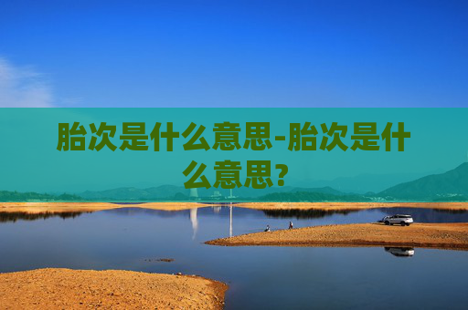 胎次是什么意思-胎次是什么意思?