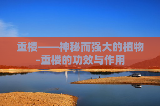 重楼——神秘而强大的植物-重楼的功效与作用